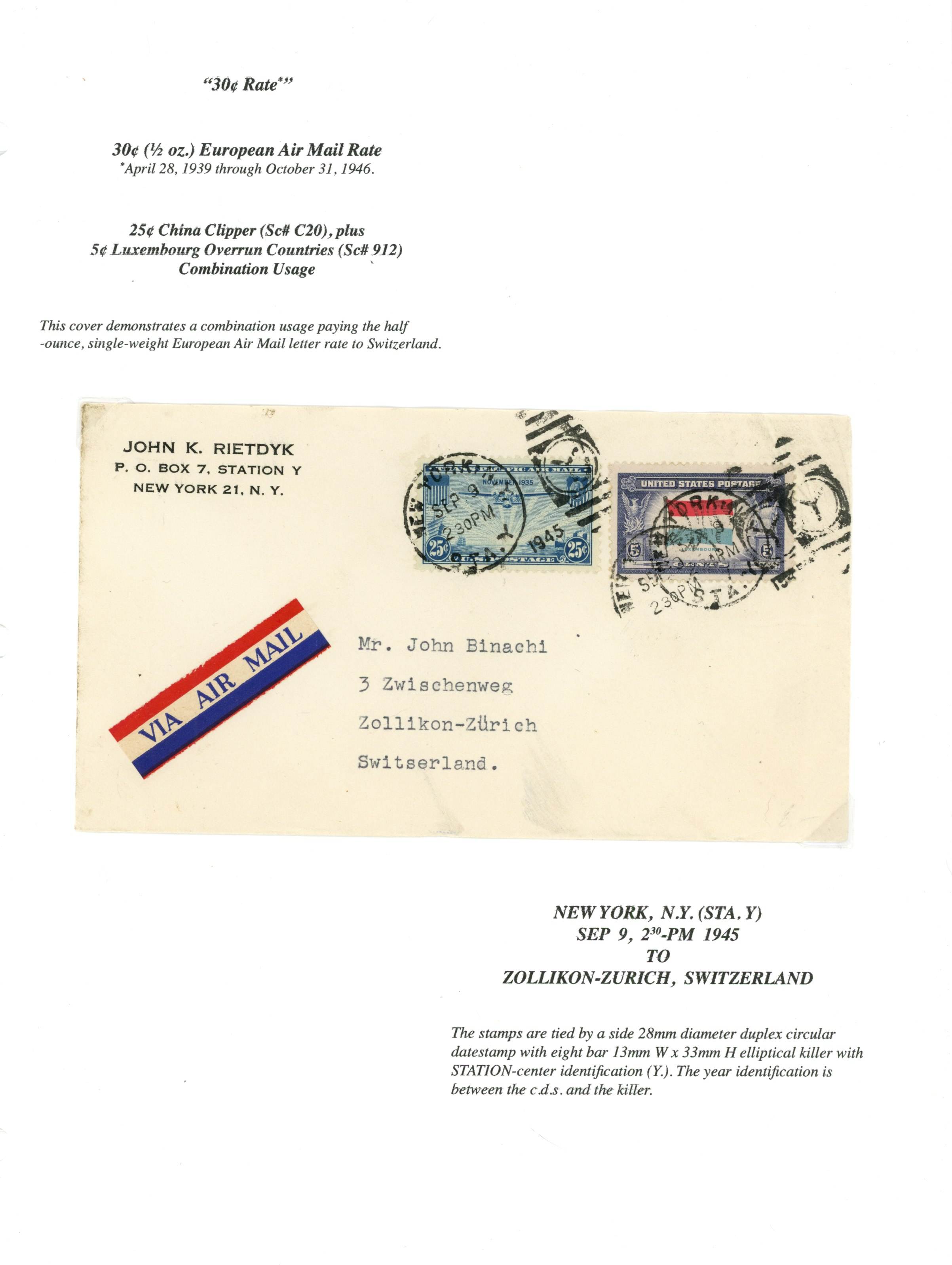Stamp Smarter - OverRun Country - Luxemburg